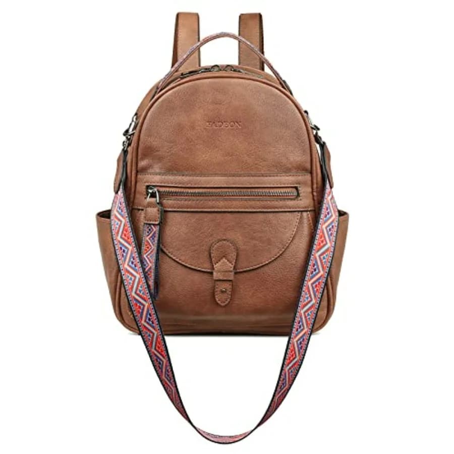 Mini Zaino Borsa per Donne, Zainetti Piccoli in Pelle di Design, Zaino da Donna alla Moda con Tracolla