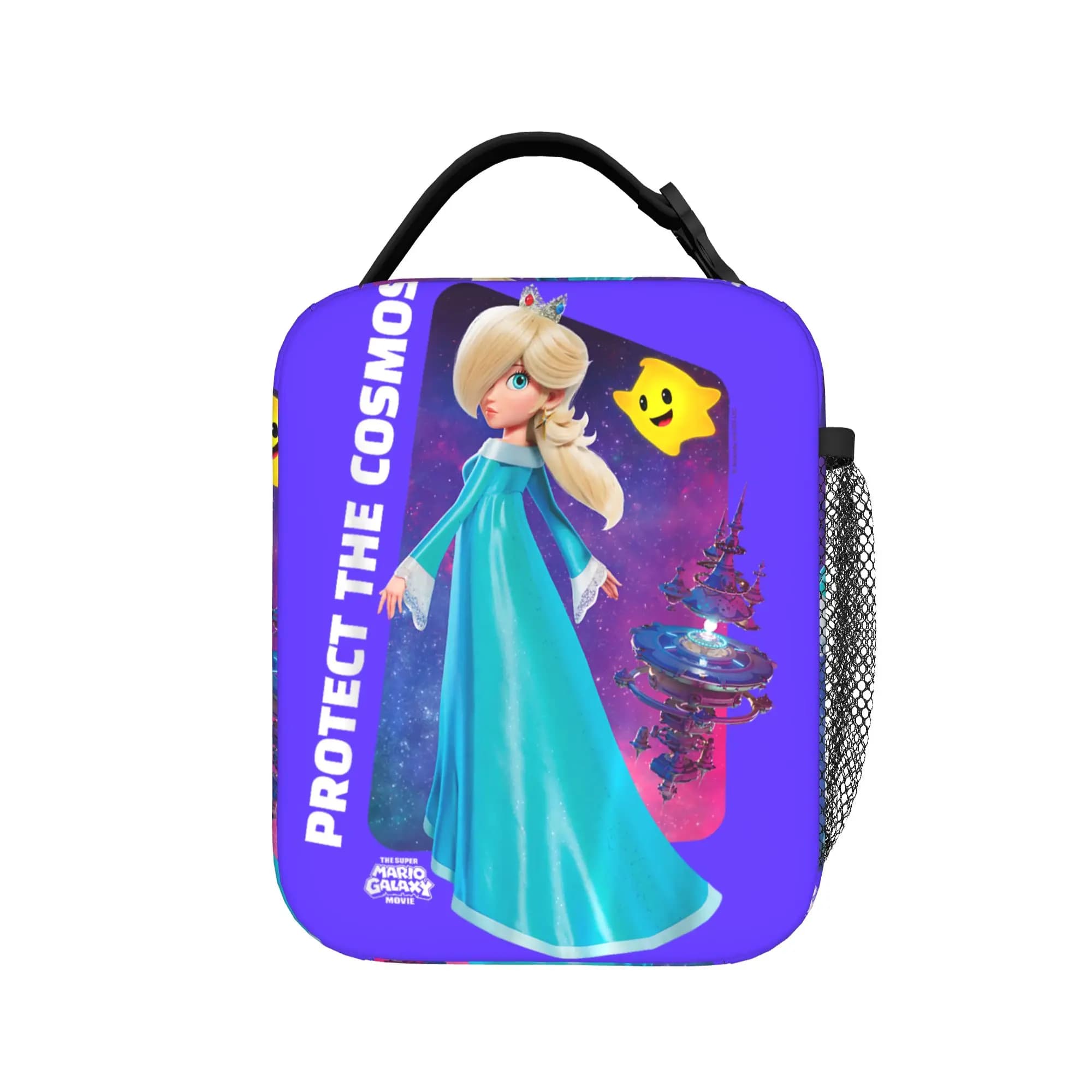 Borsa Termica per il Pranzo Rosalina Protect The Cosmos Super Ma-rioes, Contenitore per il Pranzo Ispirato al Film Galaxy, Borsa Frigo per Uomo