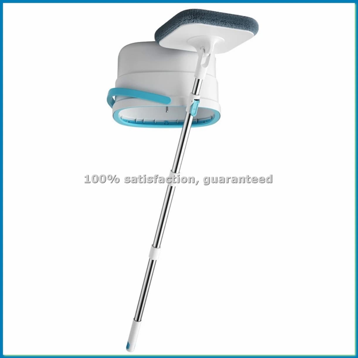 Microfiber Lazy No Hand Washing Floor Floating Mops Household Cleaning Tools Clean Water Sewage Separation with Bucket-A69M