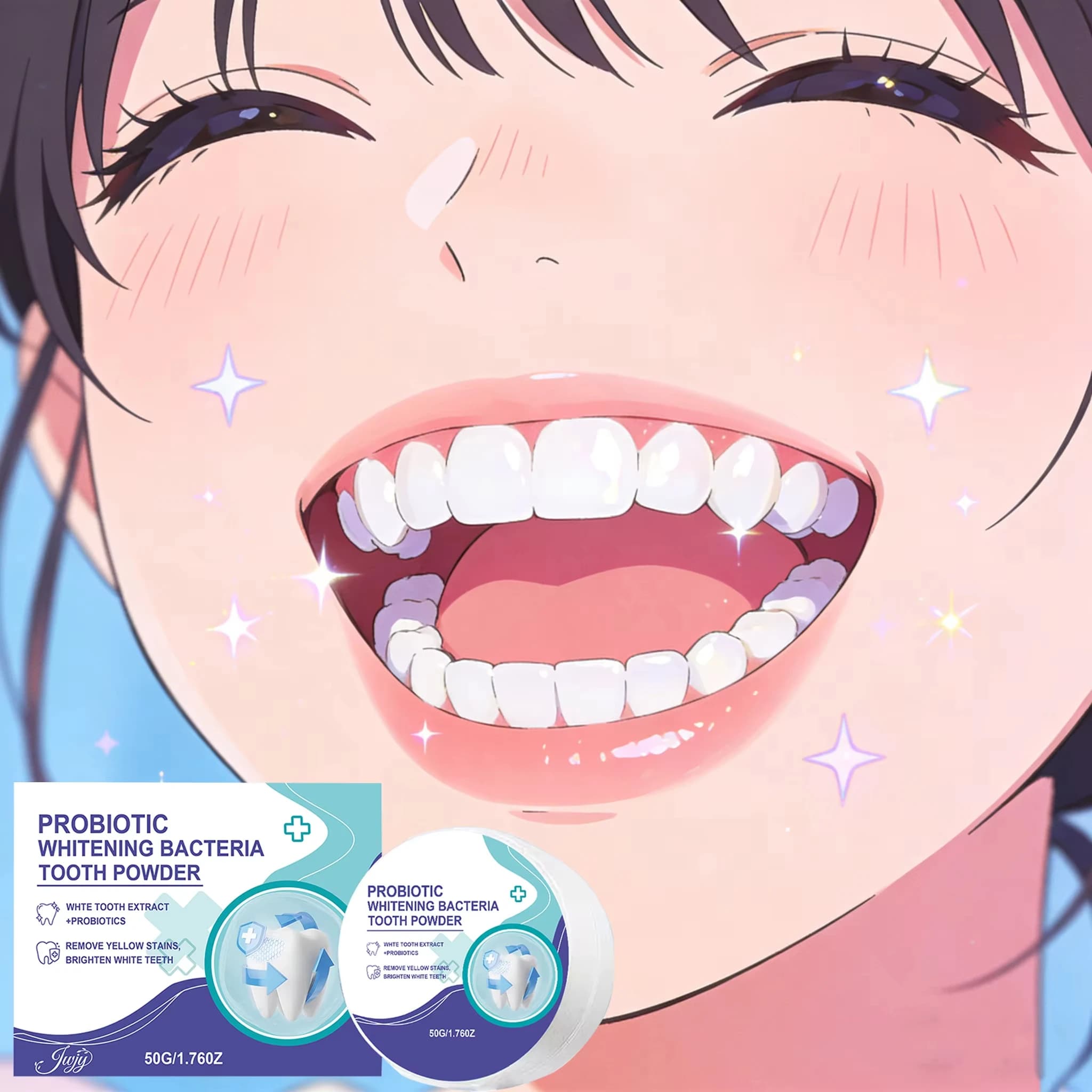 2026 The Whitening Powder for Denti di Ultima Generazione: Cleans the Dental Plate, Refresh the High and Offers Oral Care, Delicate and Effective