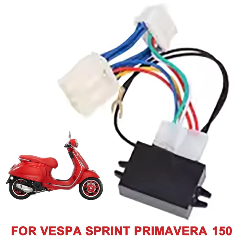 Accessori moto Indicatore di direzione Interruttore lampeggiante Doppio flash Funzione di avviso Controller per VESPA Sprint Primavera 150