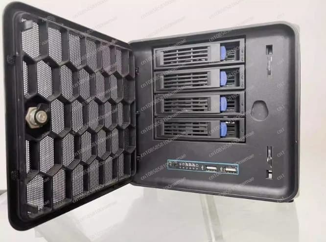 Nuovo supporto per custodia NAS per disco rigido da 4 alloggiamenti Mini scheda madre ITX per archiviazione di rete domestica