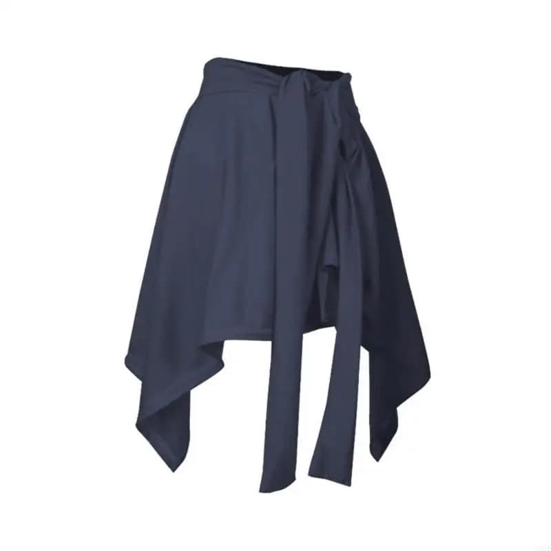 Women Tennis Self-Tie Athletic Yoga Skirt Long Strap Hip Covering Wrap Cover Up