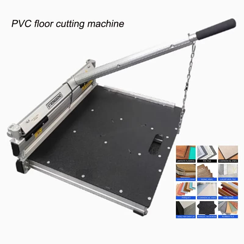 Taglierina per pavimenti LVT SPC WPC laminata in PVC per parquet in vinile a taglio manuale