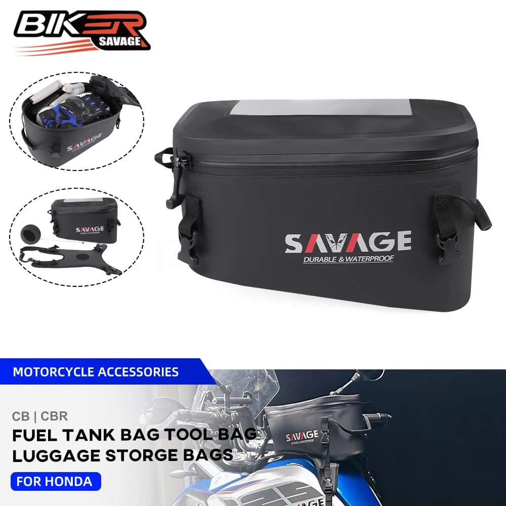 2025 CBR650R Borsa da serbatoio per Honda CB1000R CBR CB 650R 2023 2024 Bagagli di navigazione per moto Tanklock Zaino da corsa Accessori