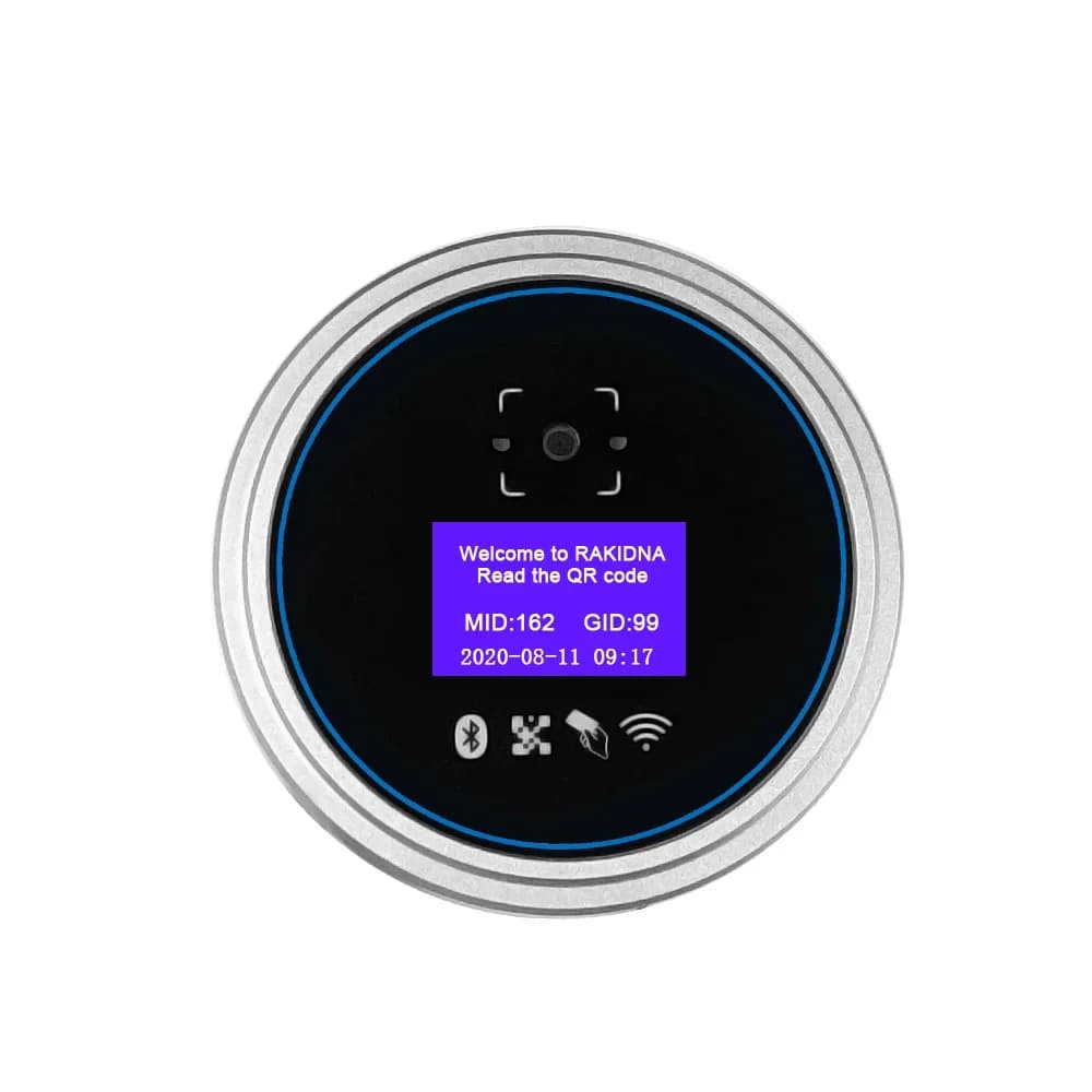 NFC POE 10/100M TCP / IP RFID Access Control System QR Code Smart Door Lock QR Reader Wiegand Code Reader