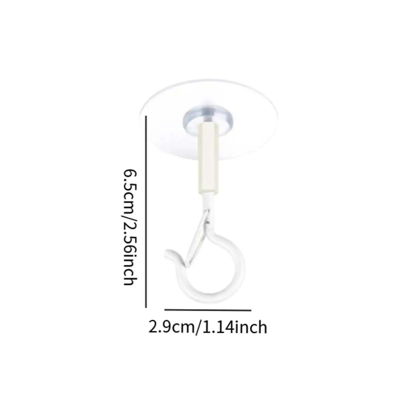 20Pcs Adhesive Ceiling Hooks Utility for Wind Chimes Mobile Curtain Lantern