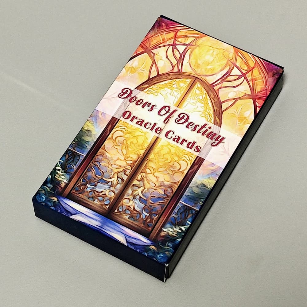 Doors of Destiny Oracle Deck 10,3*6 cm Set Oracle ispirato ai tarocchi da 32 carte