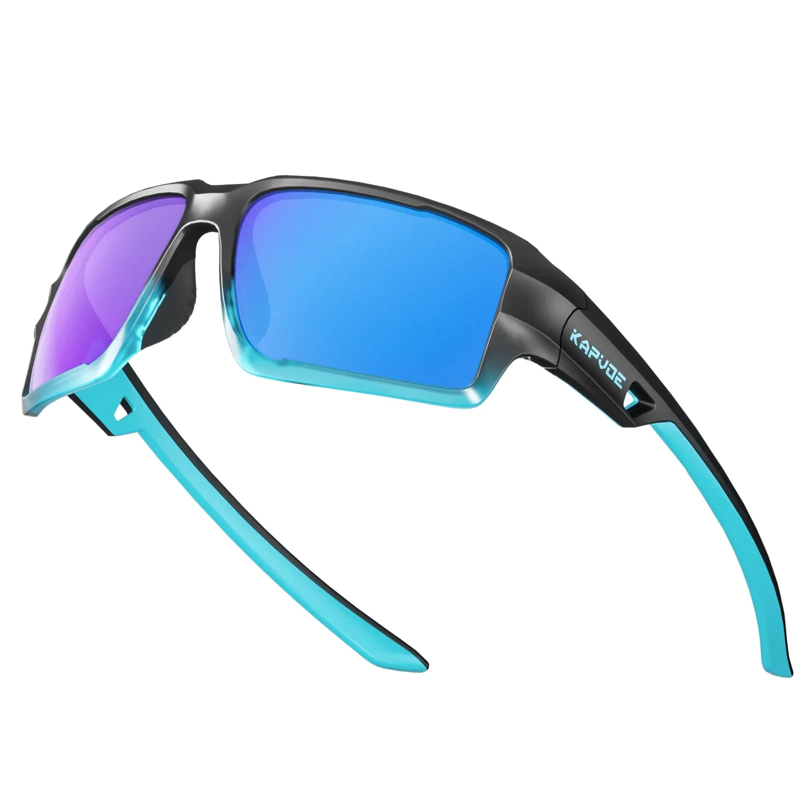 2025 Kapvoe Uomo Occhiali da sole polarizzati da pesca Occhiali fantastici di moda Sport Ciclismo Occhiali da bicicletta per bici UV400 MTB Guida su strada