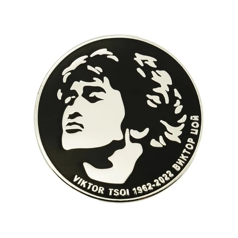 Retro Rock Vocalist Enamel Pin Metal Brooch Badge Backpack Coat Lapel Music Lover Jewelry Gift