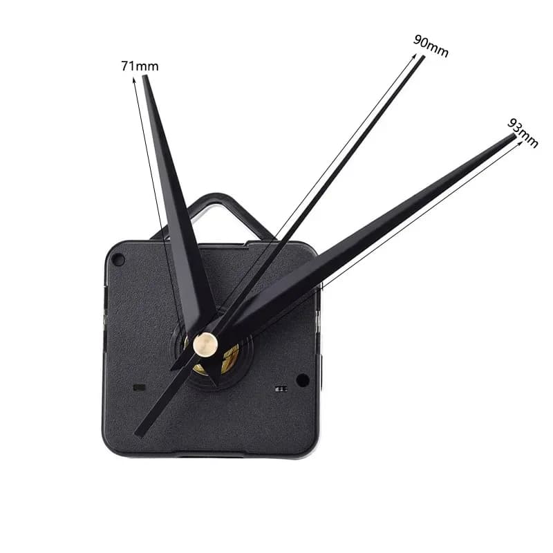 Watch Mechanism Silent Quartz Movement Machine Wall Hands Set Pointer Clock Table Watch Hanging Quartz Watch Repair Parts for DIY Quartz Watches