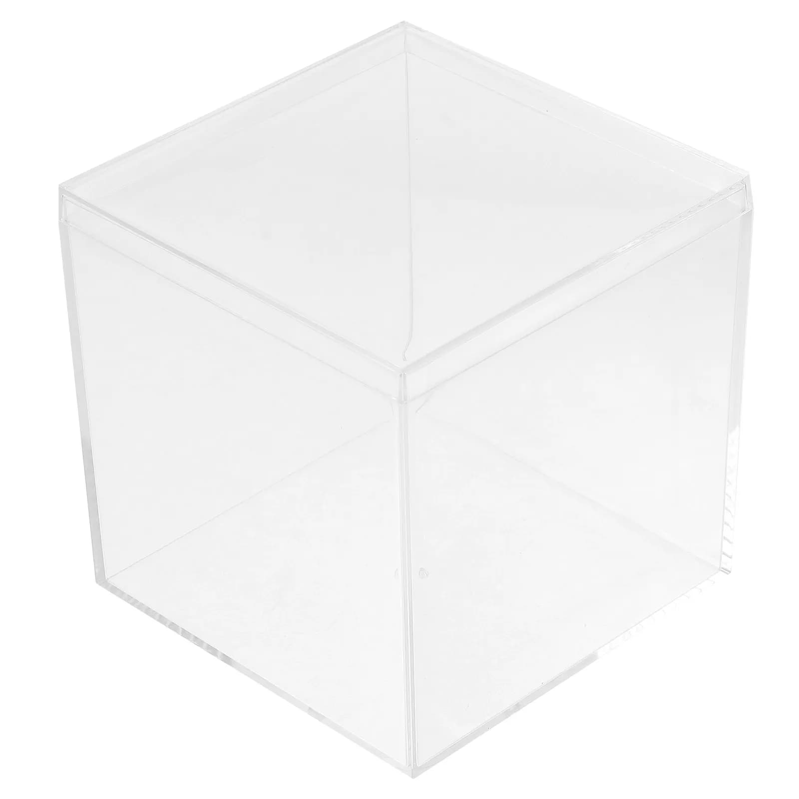 Premium Transparent Acrylic Display, Highly Transparent Saving Organizer for Statues, Craftsmanship, Exhibitions and Collections