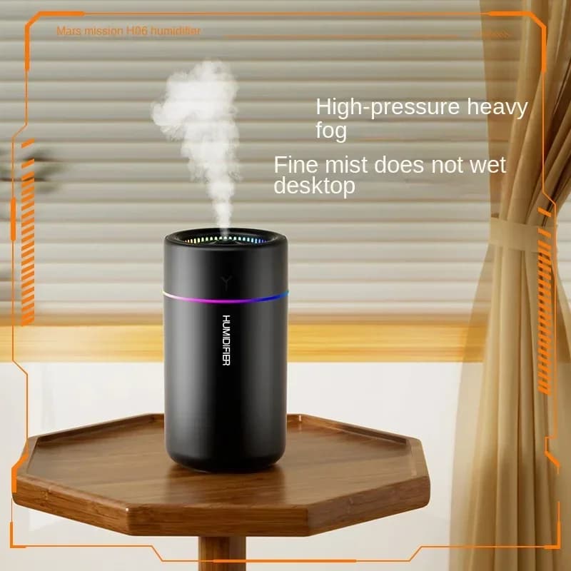 Powerful and efficient air humidor from 280ML aromatherapy scent diffuser lights that change oil color essential for home car bedroom