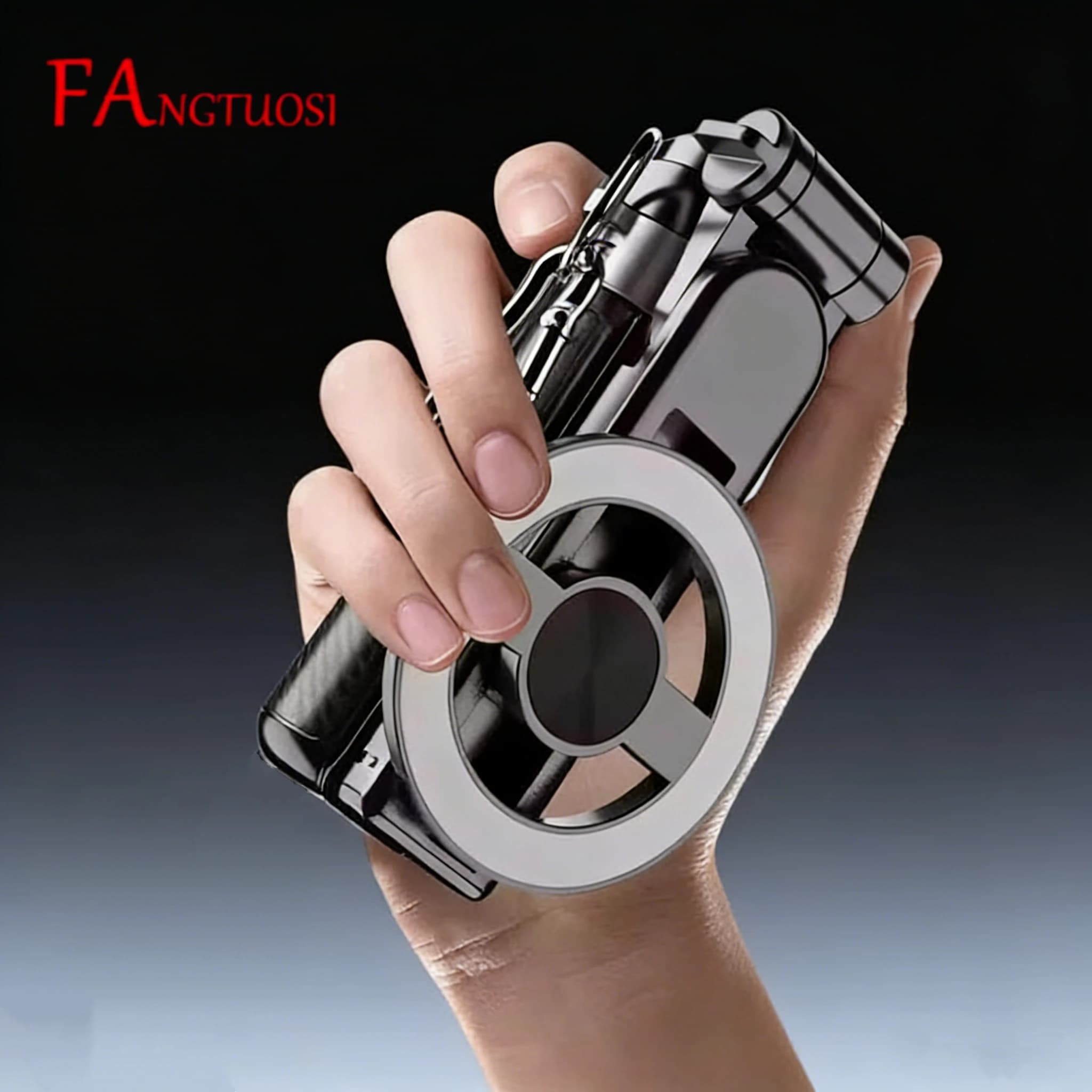 FANGTUOSI Nuovo 2027 Asta Selfie in Alluminio con Treppiede | Asta Telescopica Magnetica e Regolabile per Smartphone per Trasmissioni in Diretta