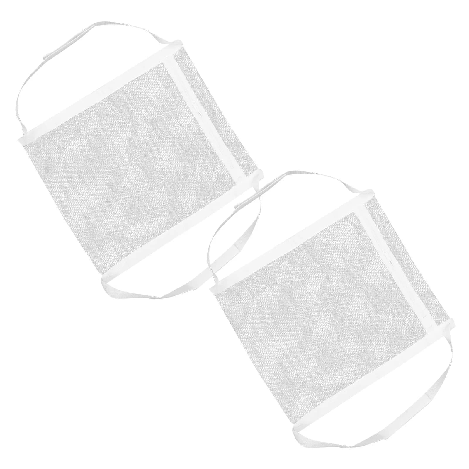 2Pcs Shoe Washing Bags Laundry Mesh Net Large Zipper Pouch Portable Reusable Cleaner for Sneakers Tennis Shoes Washer Dryer Bag
