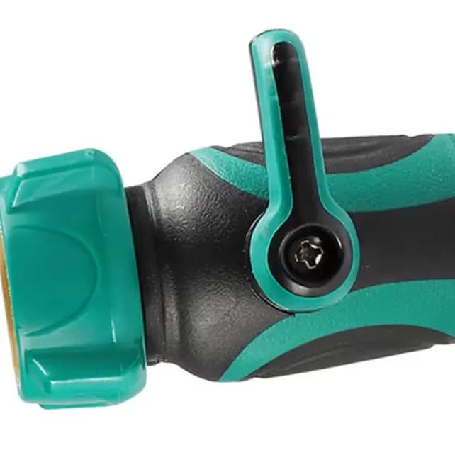 3/4 Inch Metal Ball Valve With Cap Green Zinc Alloy Hose Connector For Garden Irrigation Watering System Plumbing Fittings