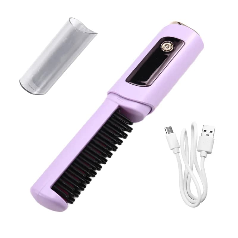 B98A-Pettine for portable hair plate Brush for portable smoothing Brush for portable smoothing