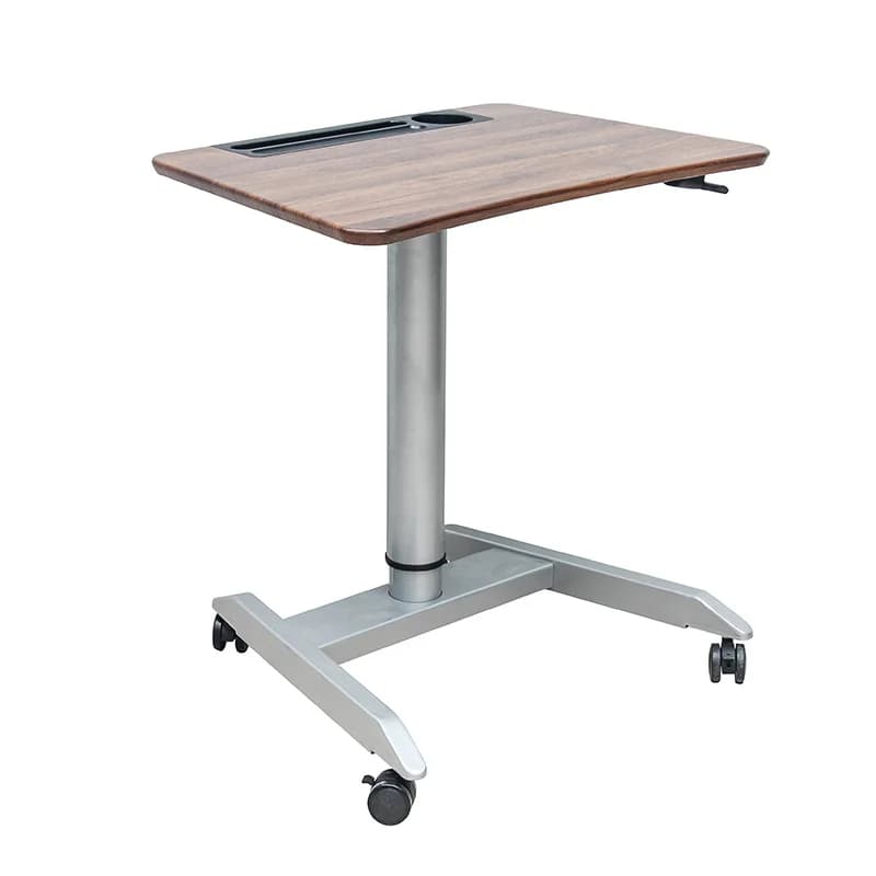 Scrivania per laptop ad altezza regolabile Sit Stand Tavolo per stazione di lavoro per computer da ufficio mobile
