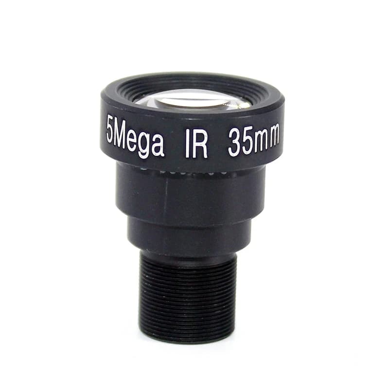 Obiettivo per telecamera CCTV HD 5MP M12 lungo 50 mm Obiettivo da 5 Megapixel per telecamera di sicurezza IP analogica AHD-ABFB