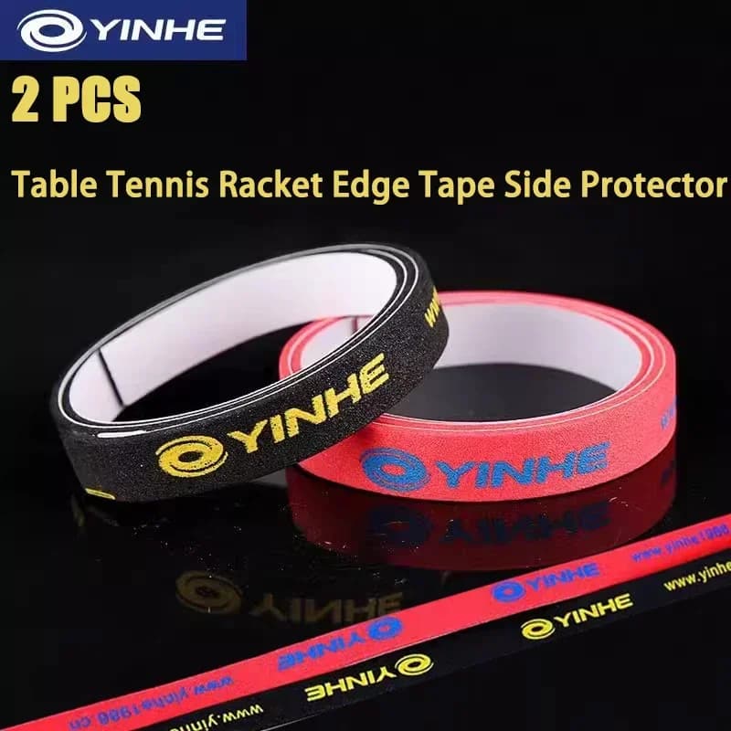 YINHE Nastro per bordi per racchetta da ping pong Protezione laterale Nastro di protezione laterale ispessito anticollisione Accessorio sportivo per racchetta da ping pong