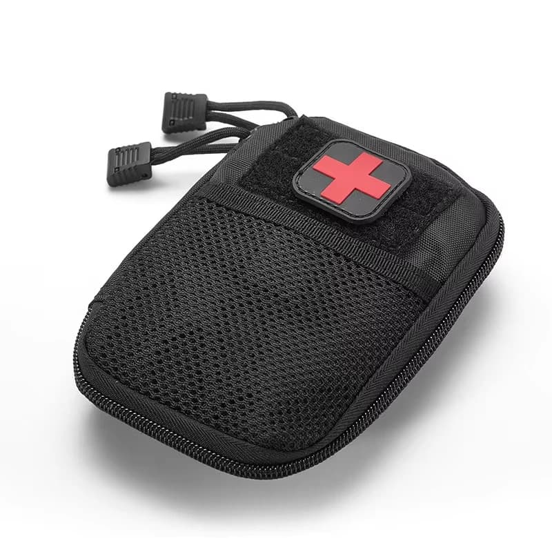 DIZETION Custodia tattica EDC Molle Piccolo marsupio medico Custodia per telefono Caccia all'aperto Accessori per escursioni Borsa di pronto soccorso