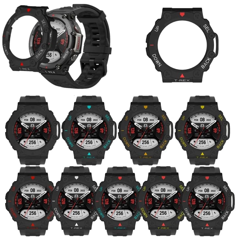 Custodia protettiva per PC per Amazfit T-Rex 2 Smart Watch custodia protettiva per Huami Amazfit Trex 2 paraurti