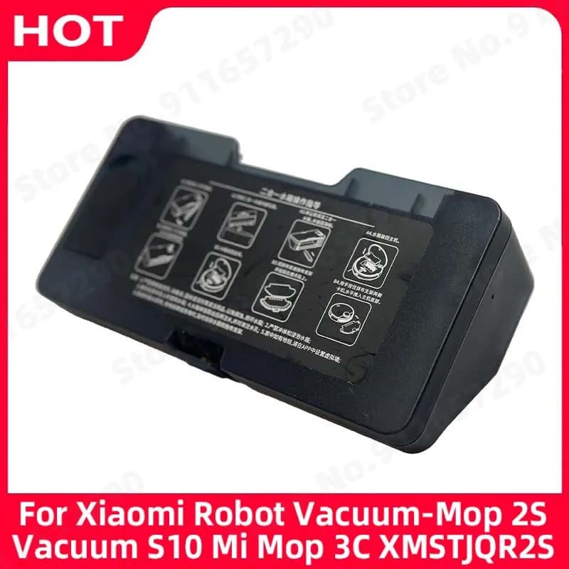 Parti della scatola della polvere del serbatoio dell'acqua 2 in 1 per Xiaomi Robot Aspirapolvere Mop 2S MI MOP 3C VIOMI V2 V3 VACUUM S10 XMSTJQR2S B106CN Accessori