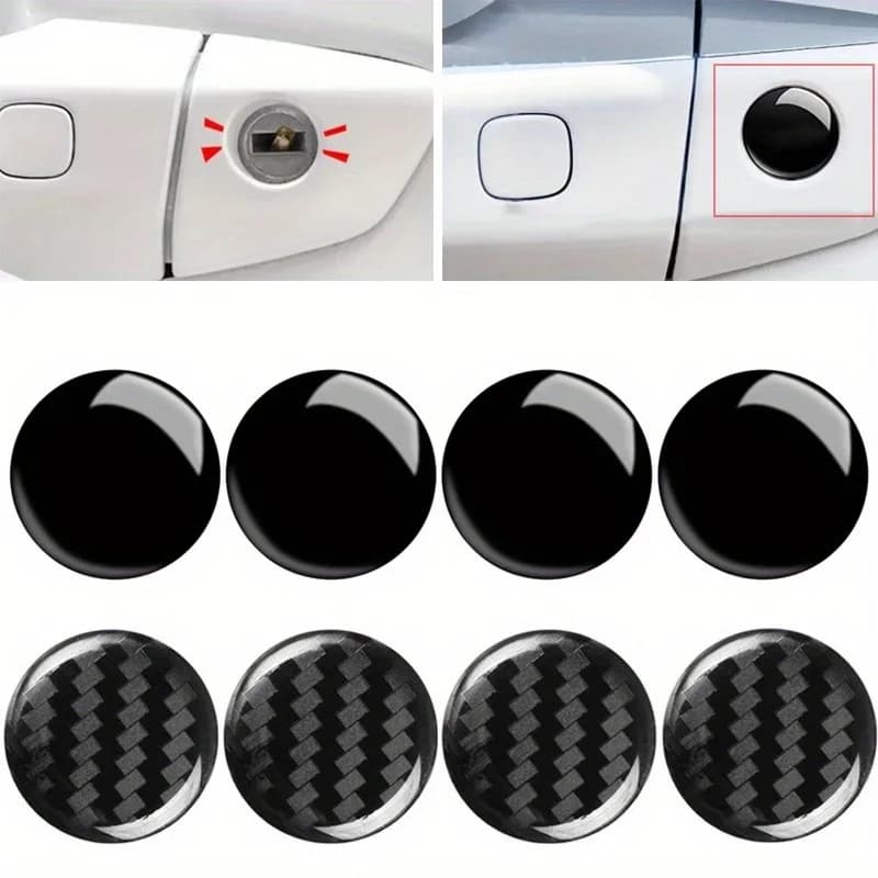 Adesivo per copertura del buco della serratura della portiera dell'auto da 20 mm Adesivo universale per la protezione del buco della serratura della serratura della portiera dell'auto Accessori auto