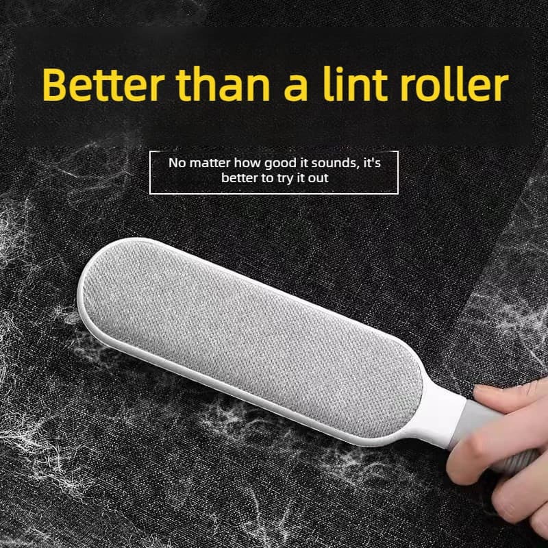 Double Sided Static Lint Remover Brush Reusable Pet Hair Remover for Clothes Sofa Carpet Wool Coat Cleaning