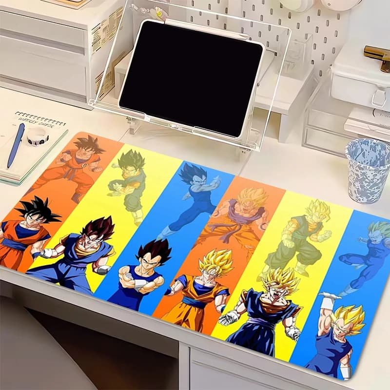 Mouse DBZ Dragon Ball Z, Mousepad Anime for Gaming, Natural Rubber Mat for PC, Computer Keyboard Mat, Varmilo Desk Mat