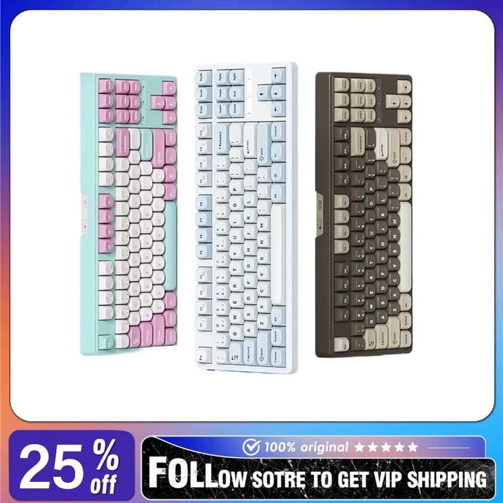 SKN Qinglong 87Ultra Mechanical Keyboard Tri-Mode Hot-Swappable RGB Backlighting Gasket Mount Design Custom Gaming Daily Office