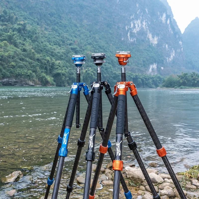 Treppiede in Fibra di Carbonio a Chiusura Rapida | Gambe a Rapido Montaggio per Caccia, Fauna Selvatica e Fotografia Outdoor