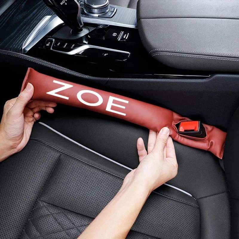 2Pcs Soft Leather Car Seat Crevice Filler Strips for renault ZOE RS captur duster megane 2 3 clio logan laguna 2 Car Accessories