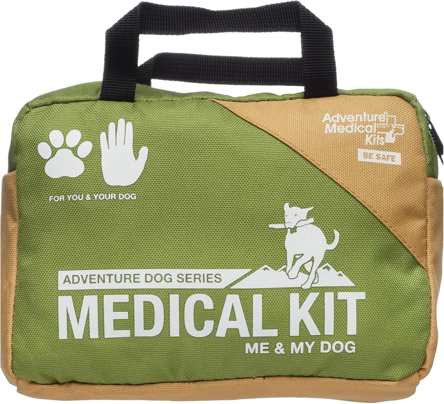 Kit di Pronto Soccorso per Umani e Cani per Avventure all'Aperto - Include Impacco Freddo, Coperta di Emergenza, Estrattore di Frammenti