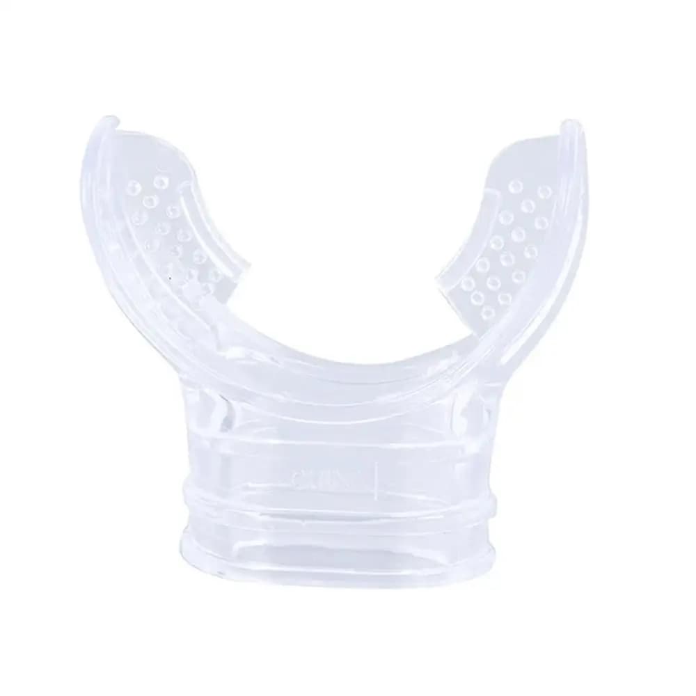Bocchino per immersione non tossico Anti-allergia Regolatore per snorkeling subacqueo Tubo per immersione leggero in silicone Bocchino Tubo per respirazione
