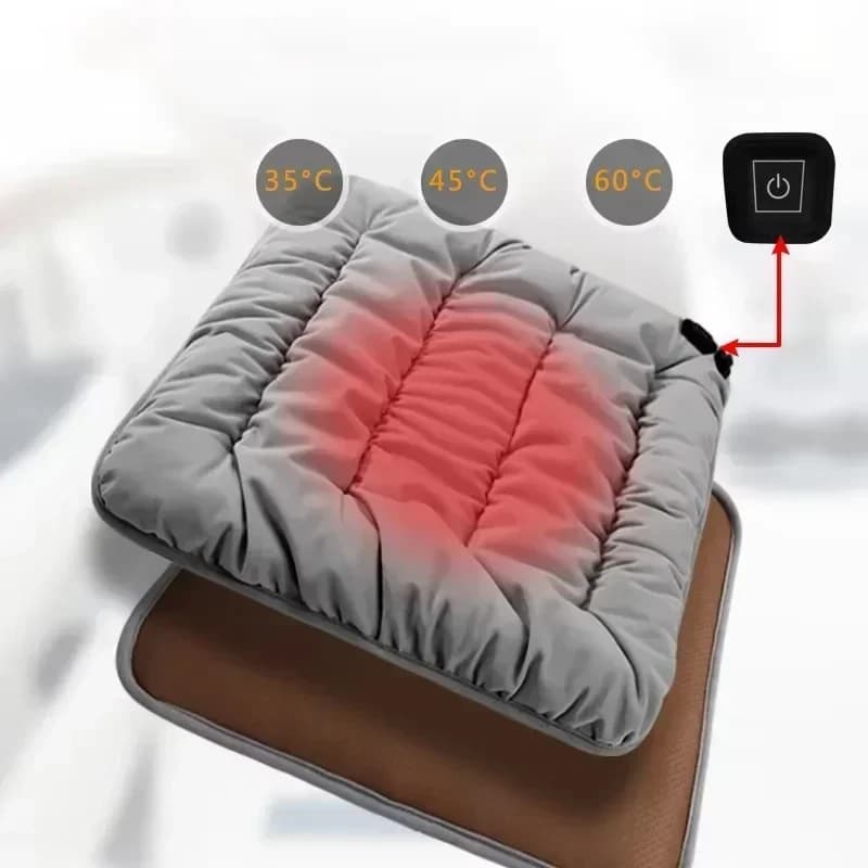 Seat cushion heated to 3 electric USB marches with adjustable temperature heating Chair cushion for seat heater for office car