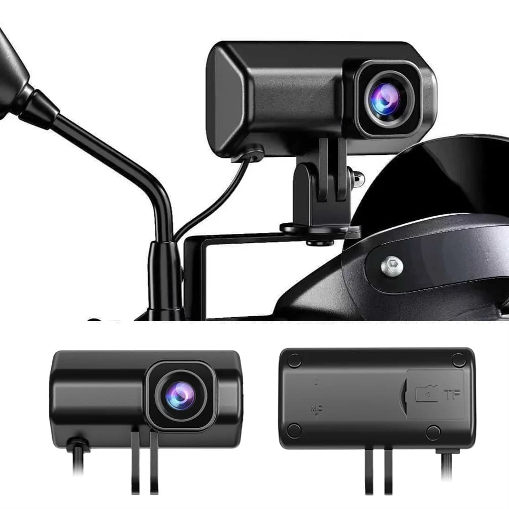 Car DVR Motorcycle Driving Dash Cam Camcorder 1080P HD Mountain Electric Bike Bicycle Motorcycle Helmet Camera Outdoor Black Box