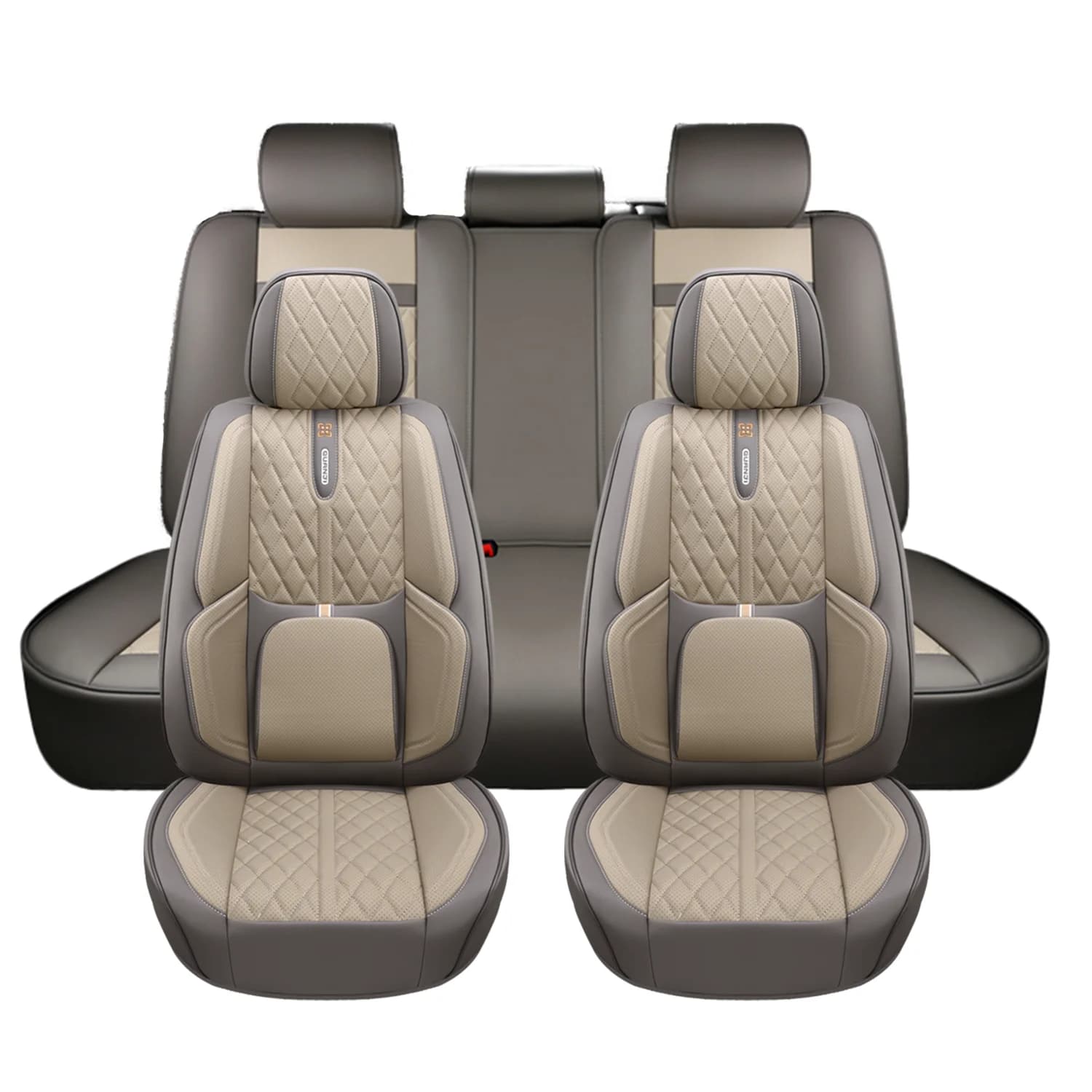 Coprisedili per auto, adatti per Ford, Honda, Toyota, Volkswagen, Audi, Cadillac, versione universale, 5 pezzi