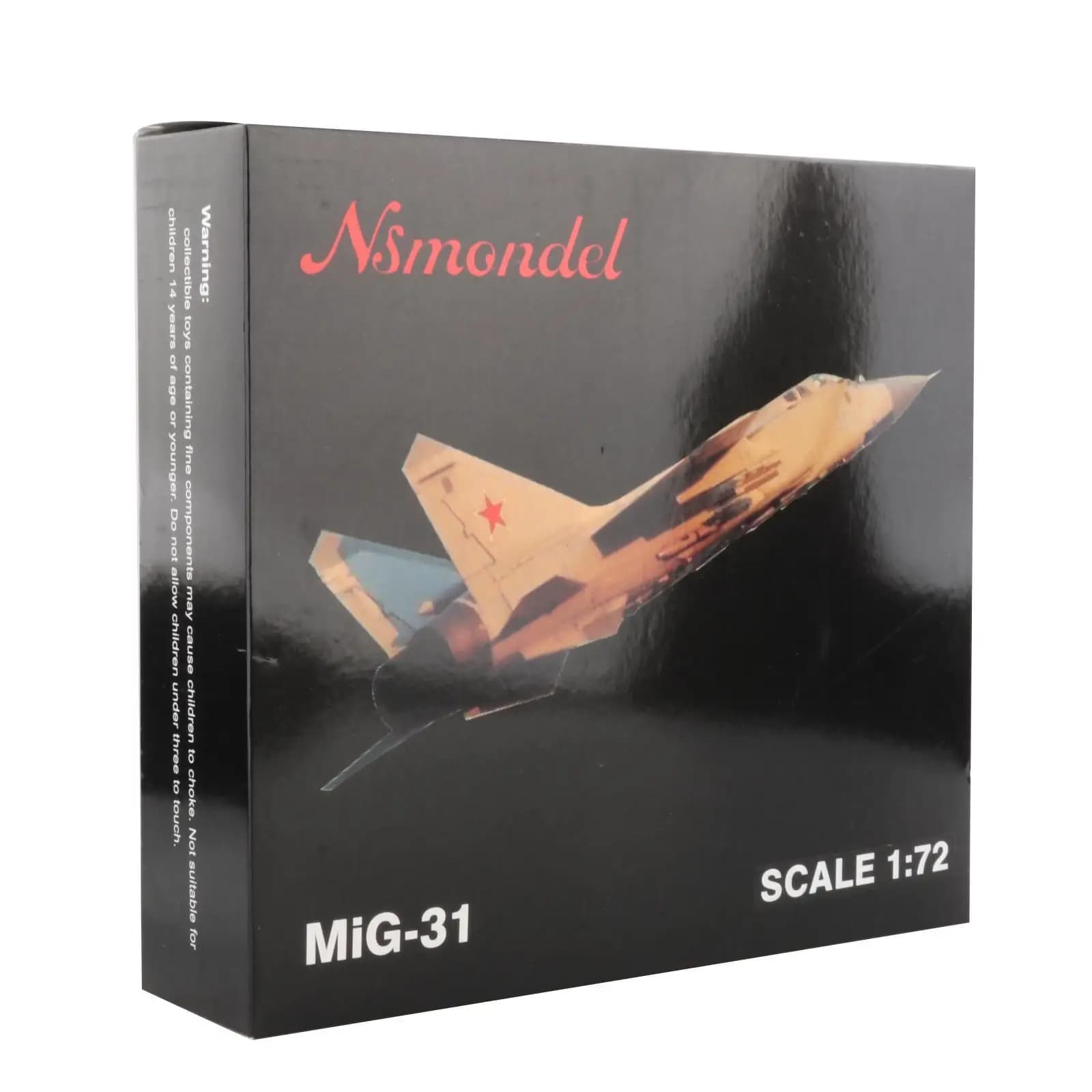 Modellino in Lega di Aereo Mig-31 Scala 1/72 per Decorazione Ufficio