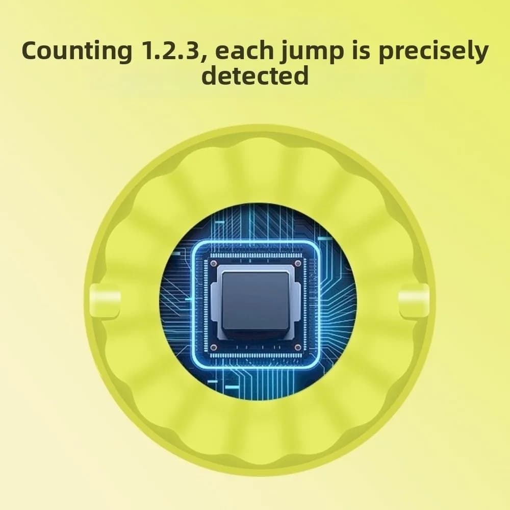 Remote Control Smart Skipping Machine LED Display Automatic Counting Automatic Jump Rope Adjustable Speed Dense Structure