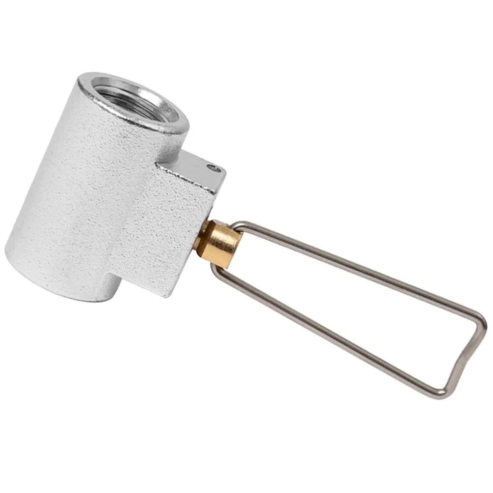 Professional Tool Adapter Compatible with All Propano Tanks, Filling Joint for Camping, Compact and Light Gas Tanks