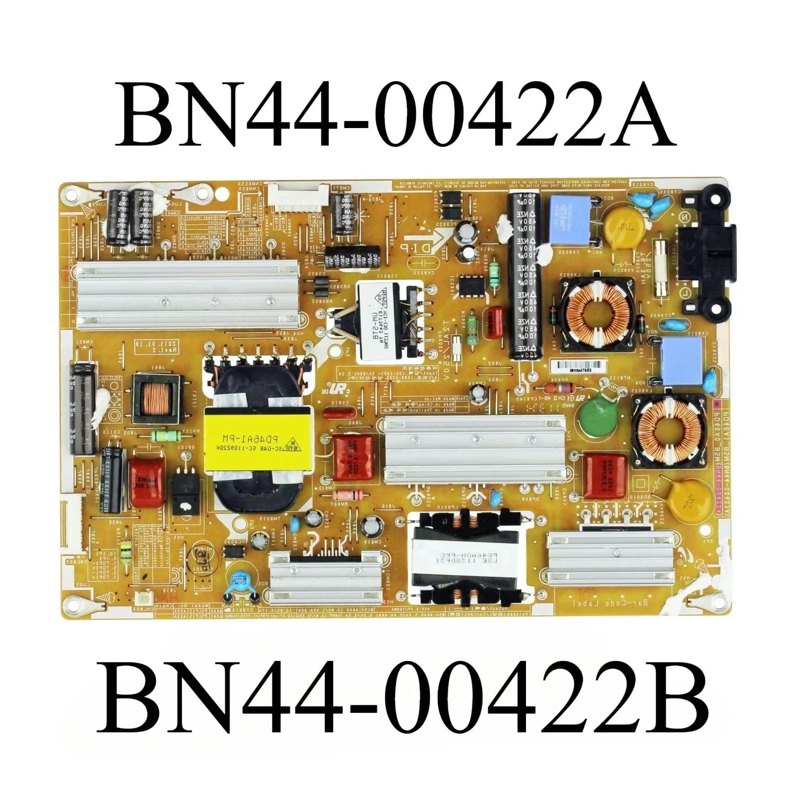 Genuine BN44-00422A = BN44-00422B Power Supply Board PD46A0_BSM fits UE40D5000PWXZT UE40D5000PWXUUE40D5000PWXRUUN40D5500RFXZA TV