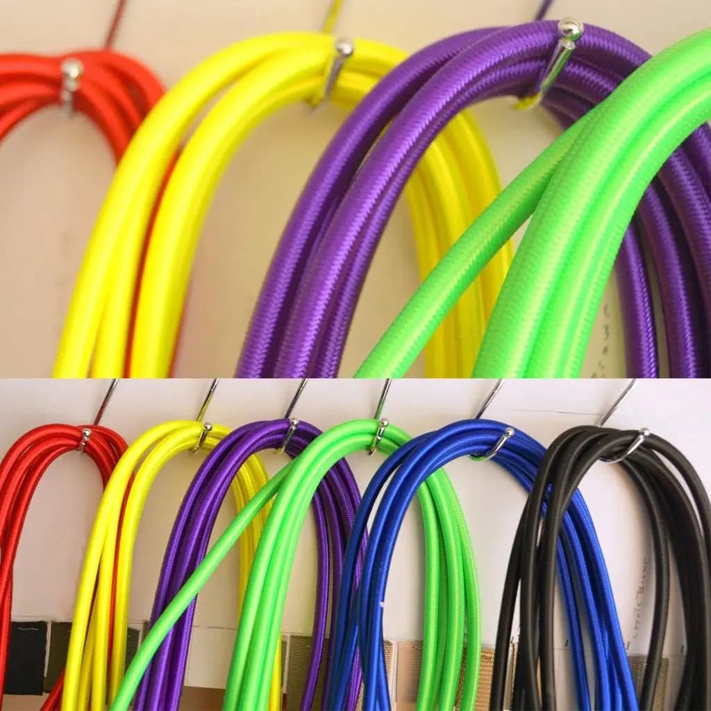 Corda Elastica Bungee di Grado Marino, Resistente, in Lattice, per Barche, Kayak e Uso Esterno