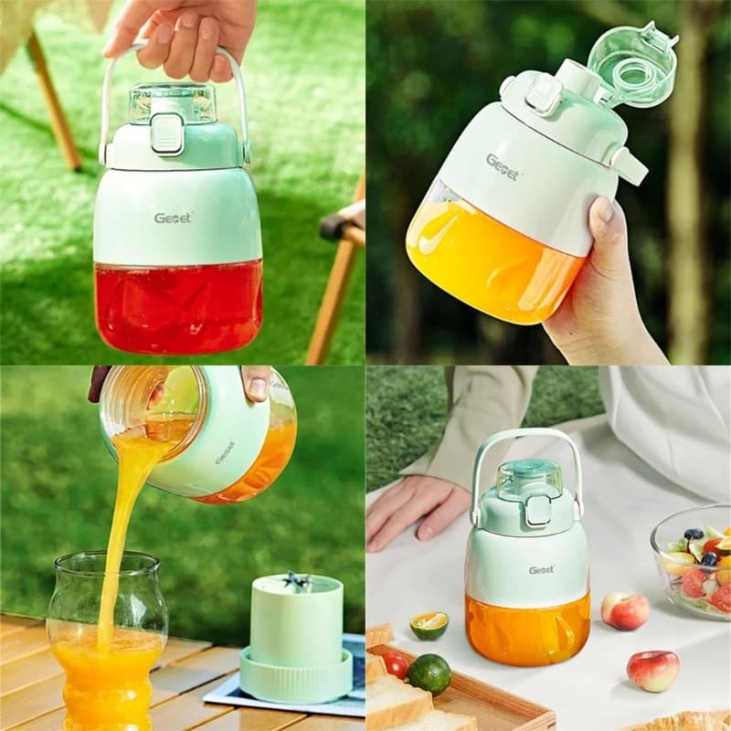 547F Compacts Juice Blenders With 20 Blade Single Touch Operation Dishwasher Safe Plastic For Smoothie Shakes Baby Preps