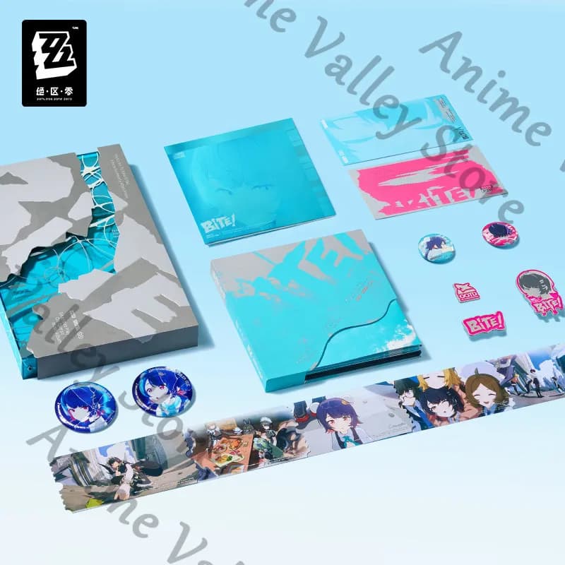 Zenless Zone Zero Ufficiale: Album da Collezione Cartoon con CD EP, Badge, Biglietto Laser e Confezione Regalo per Cosplay di Ellen Joe - Edizione Natalizia