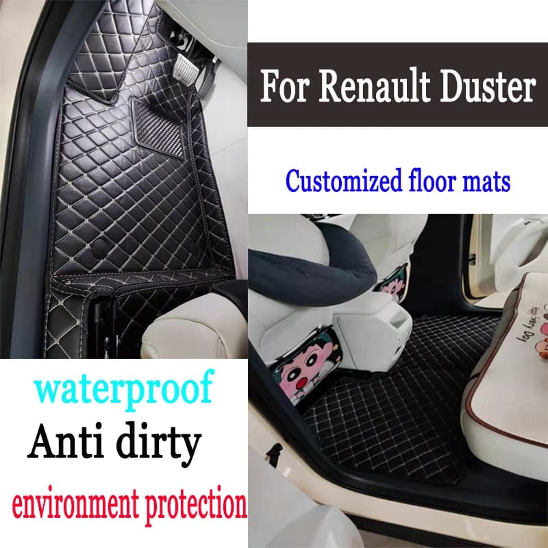 Tappetini per auto per Dacia Duster Renault Duster HM 2021~2022 Accessori auto completi impermeabili