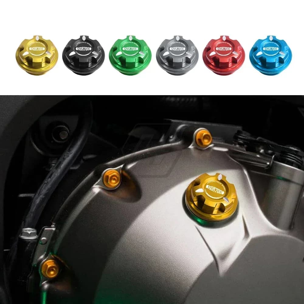For Yamaha XSR700 XSR 700 2016-2021 Motorcycle Engine Oil Cap Bolt Screw Filler Cover