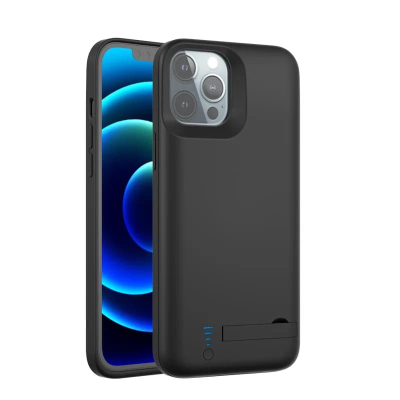 Custodia caricabatteria da 6000 mAh per iPhone 15 14 13 pro Plus 12 Mini 11 8 XR XS Max Custodia di ricarica per batteria esterna Power Bank