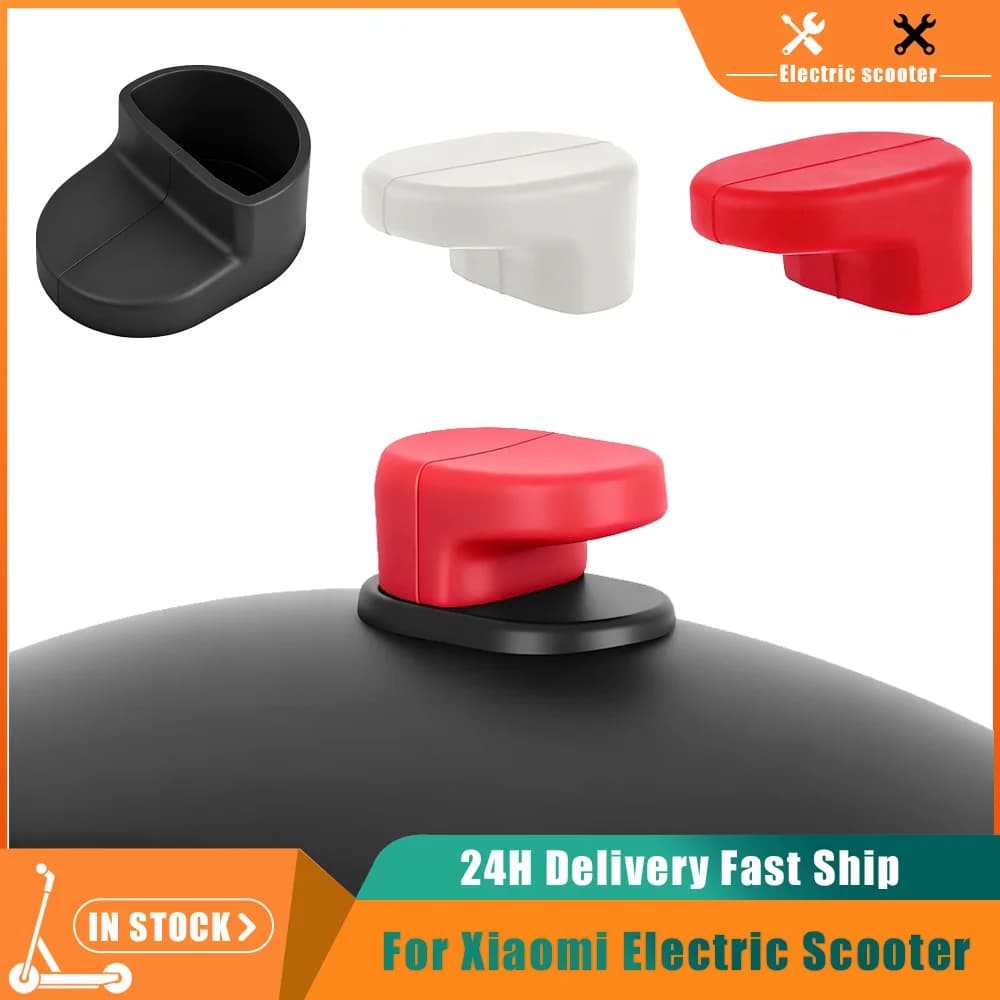 Parafango posteriore Gancio in silicone Copertura protettiva Tappo manica per Xiaomi 5 5Pro Scooter elettrico Skateboard Parafango posteriore Scudo Parti