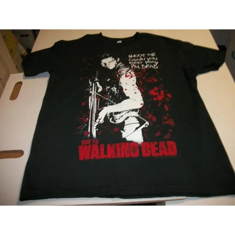 The Walking Dead DARYL DIXON T-Shirt Men's Large NEW